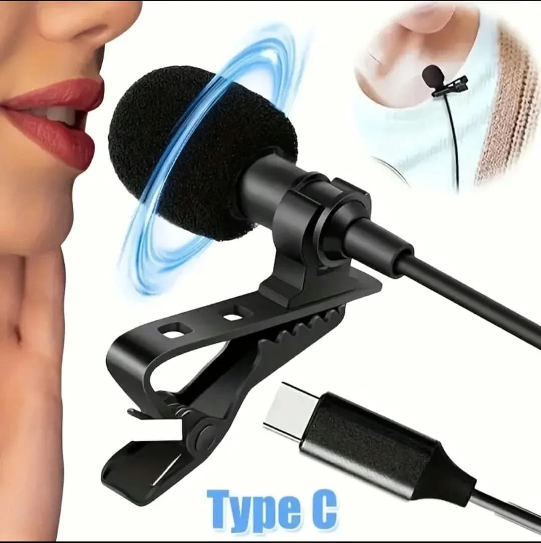 ميكروفون لافاليير Type-C